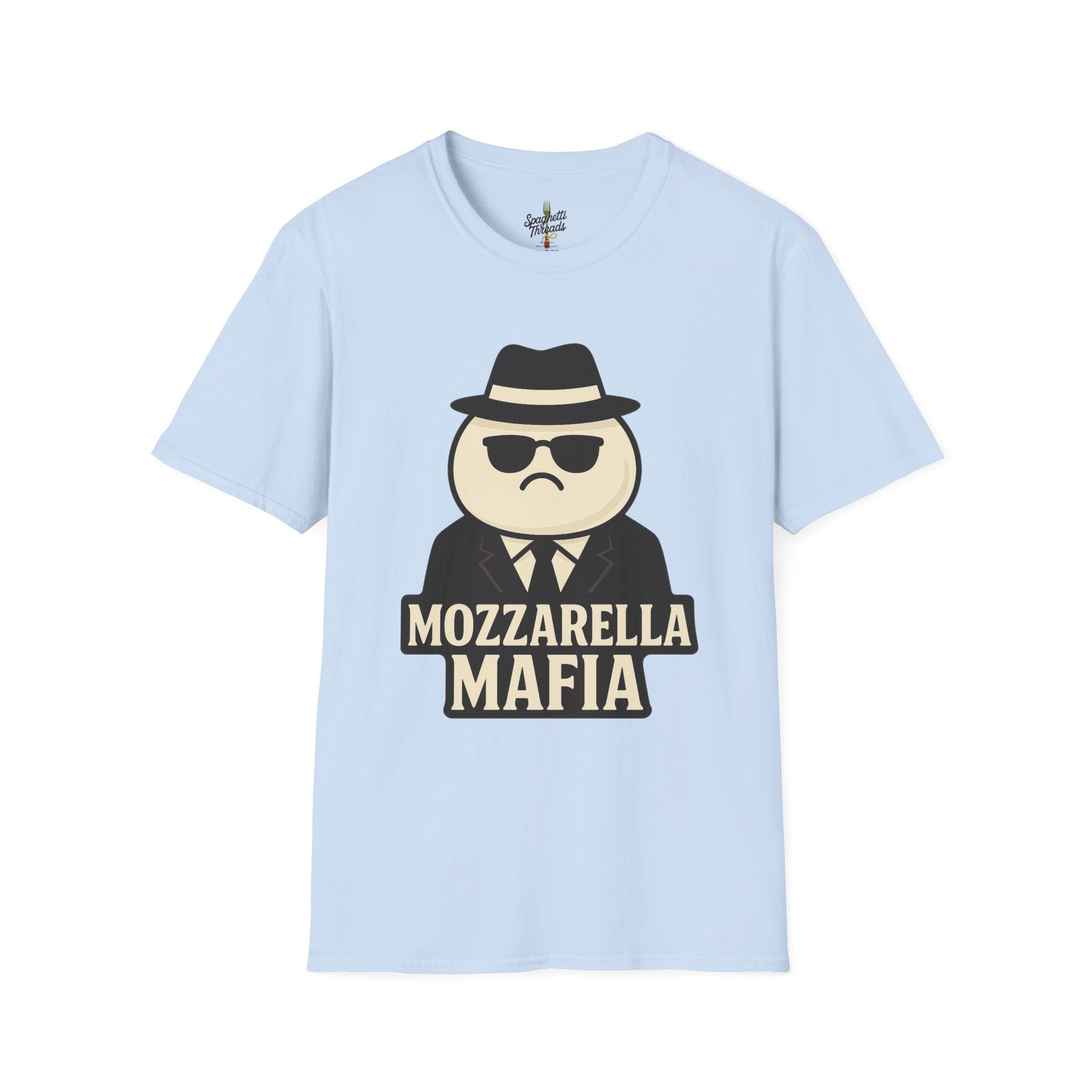 Mozzarella Mafia T-Shirt — Funny Pizza Lover Novelty Tee