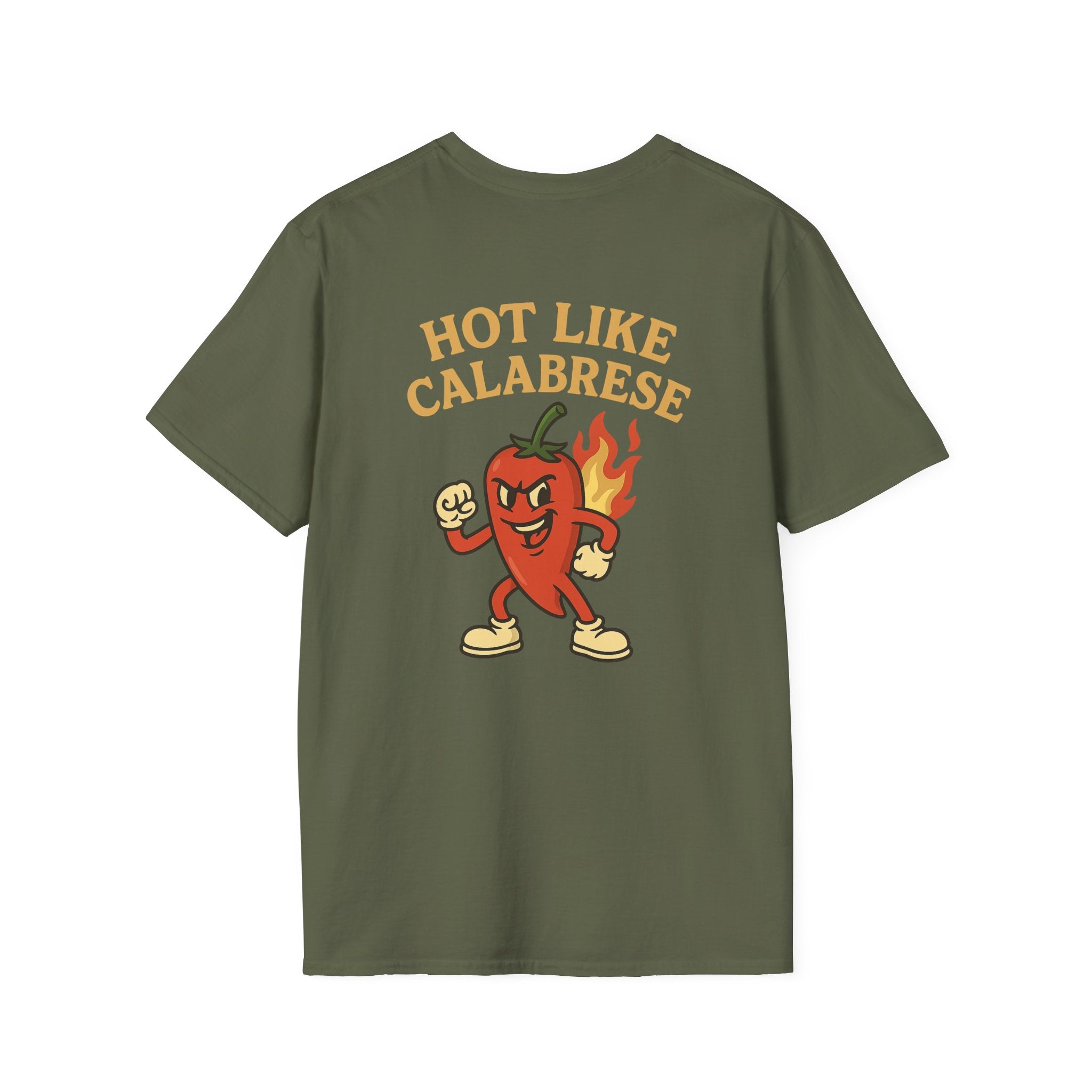 Calabria Hot Pepper T-Shirt — Funny Hot Calabrese Spicy Pride Tee