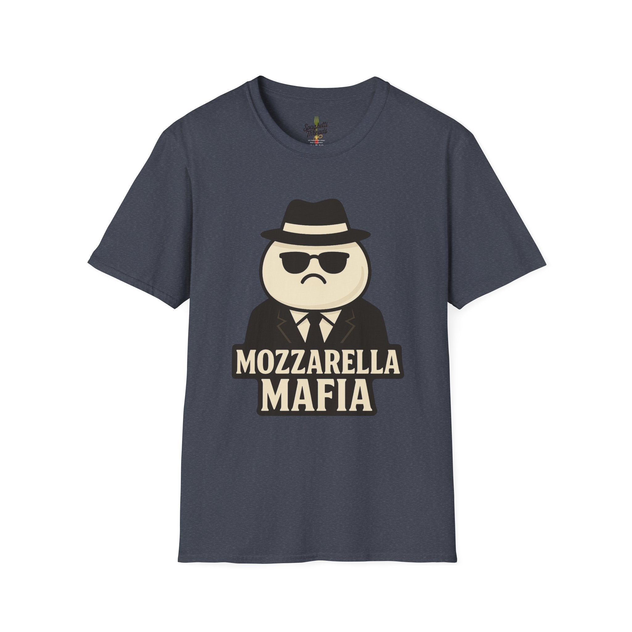 Mozzarella Mafia T-Shirt — Funny Pizza Lover Novelty Tee