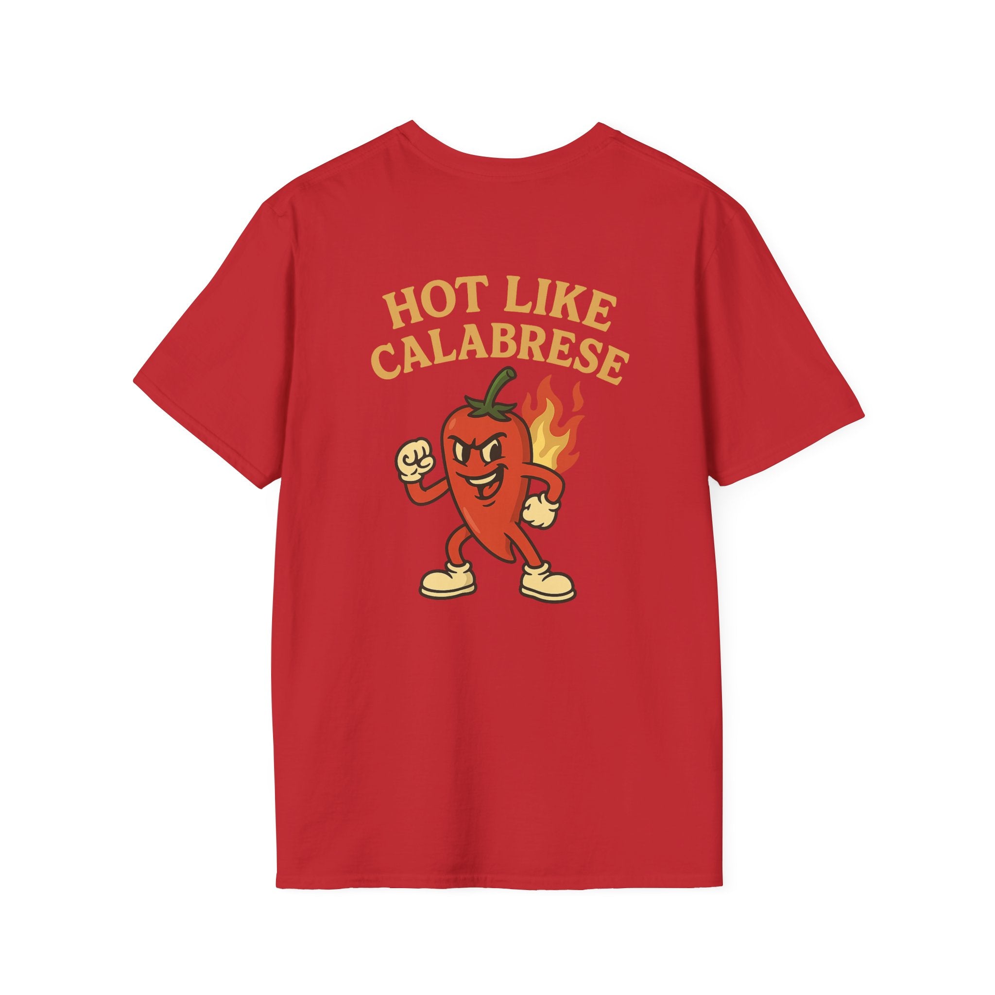 Calabria Hot Pepper T-Shirt — Funny Hot Calabrese Spicy Pride Tee