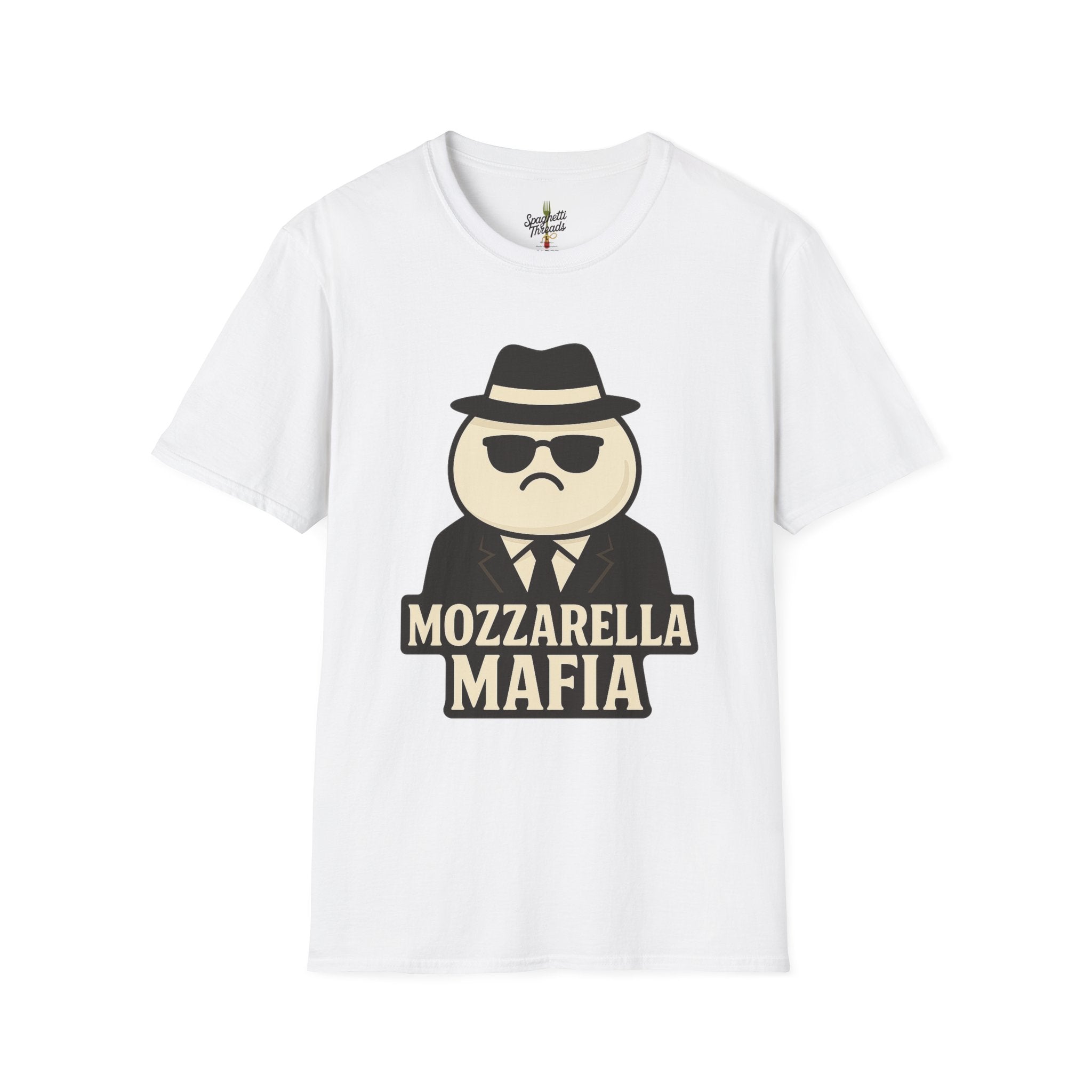 Mozzarella Mafia T-Shirt — Funny Pizza Lover Novelty Tee