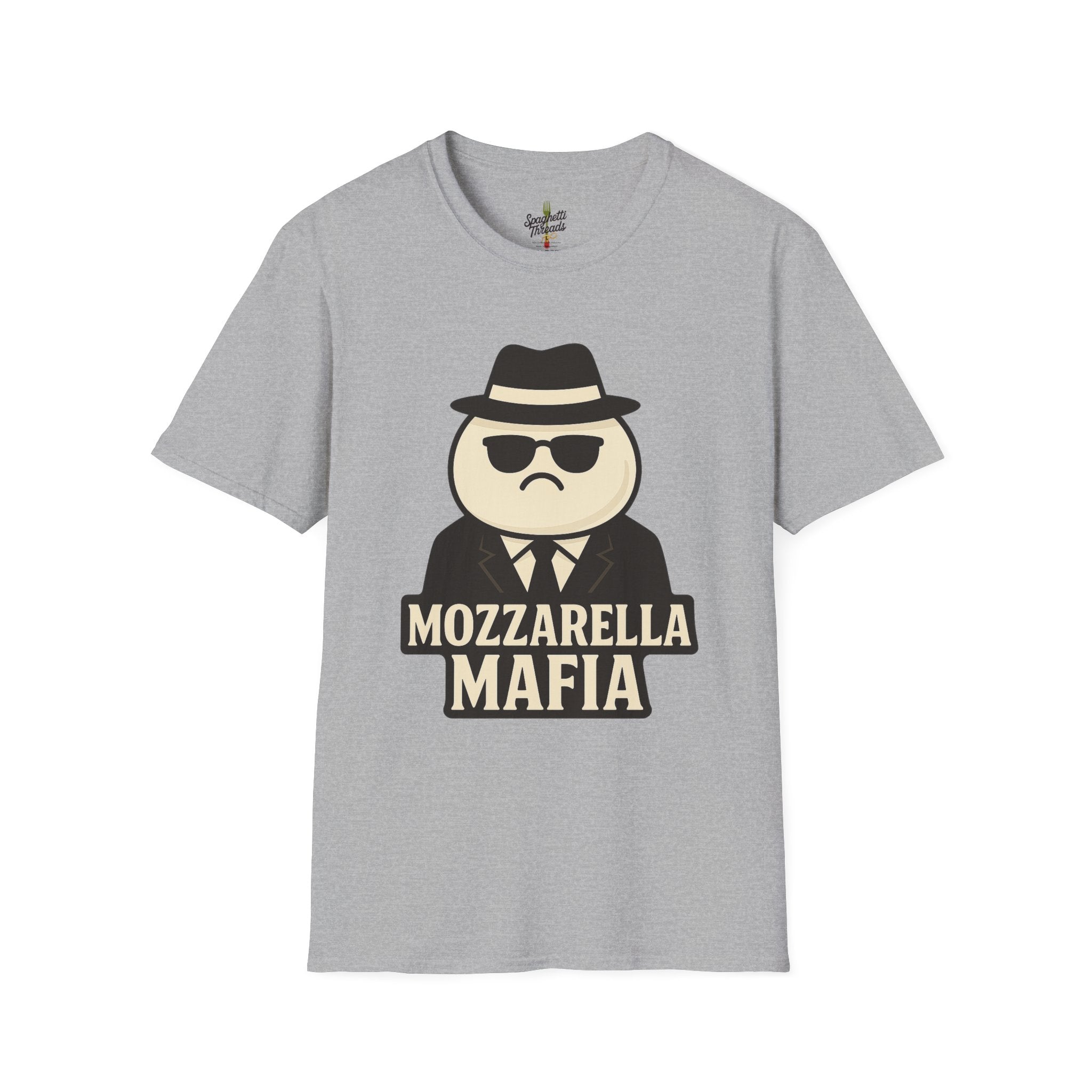 Mozzarella Mafia T-Shirt — Funny Pizza Lover Novelty Tee
