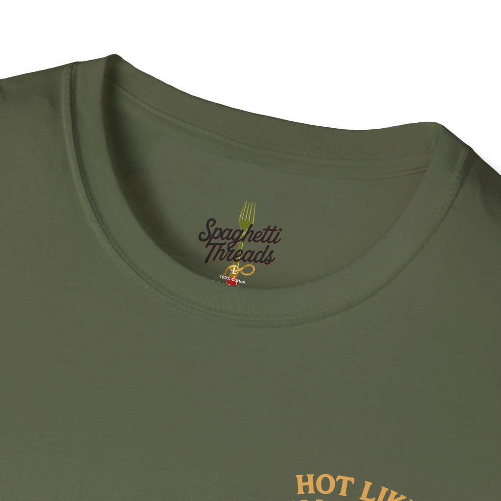 Calabria Hot Pepper T-Shirt — Funny Hot Calabrese Spicy Pride Tee