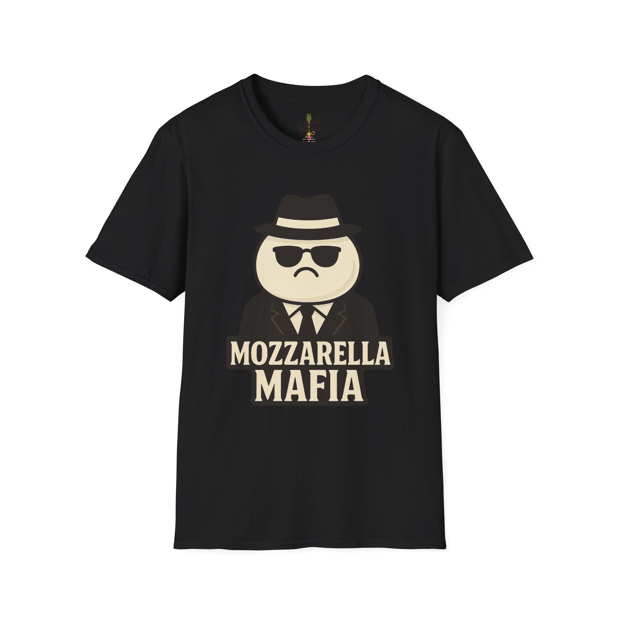 Mozzarella Mafia T-Shirt — Funny Pizza Lover Novelty Tee